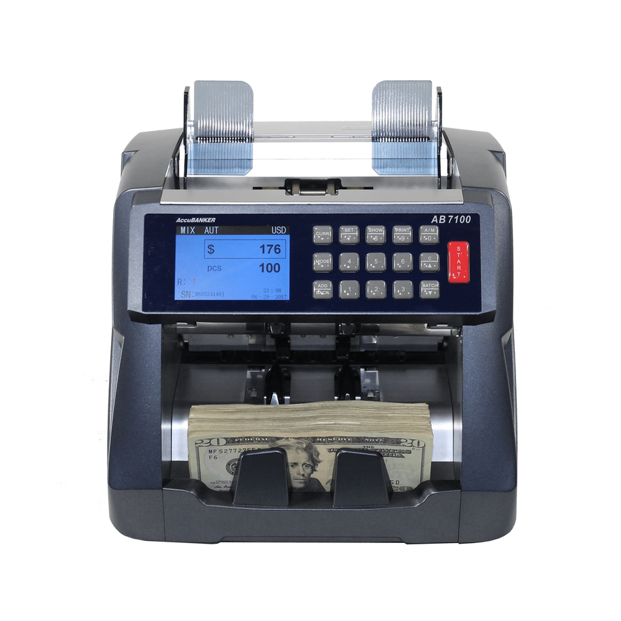 AccuBANKER AB7100 User Manual
