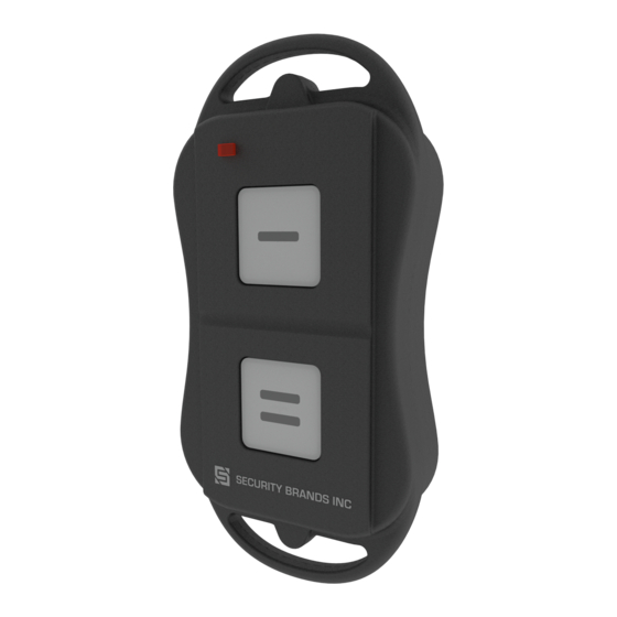 Security Brands REMOTE 300 Instructions