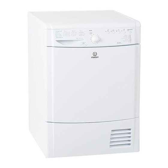 Indesit IDCA G35 Freestanding Dryer Manuals