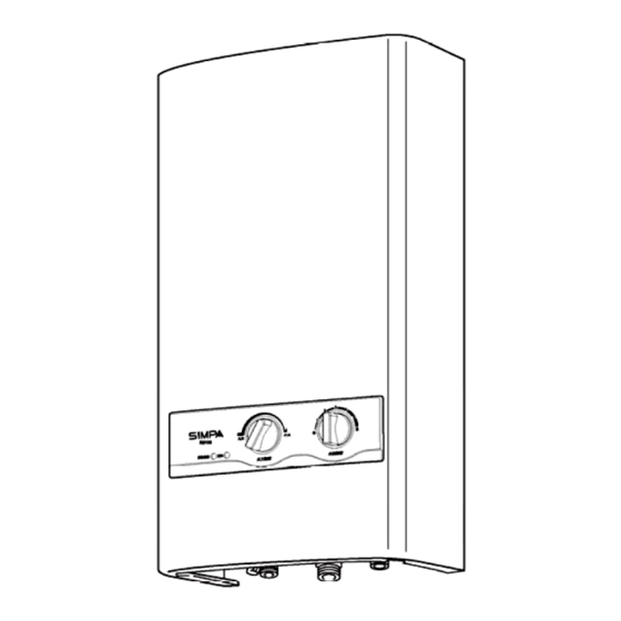 SIMPA RS68B User Instructions