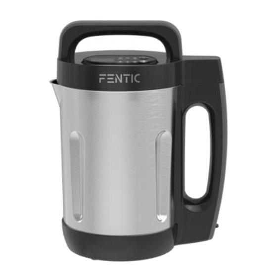 FENTIC SM-1503 Soup Maker Manuals