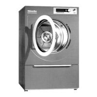 Miele professional PT 7251 Operating And Installation Instructions