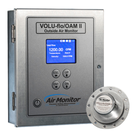 Air Monitor OAM II Installation And Operation Manual