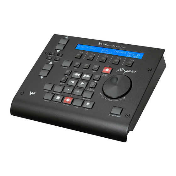 Wheatstone VoxPro6 User Manual