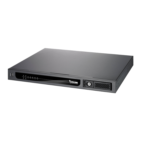 Vivotek NR8201 Quick Installation Manual