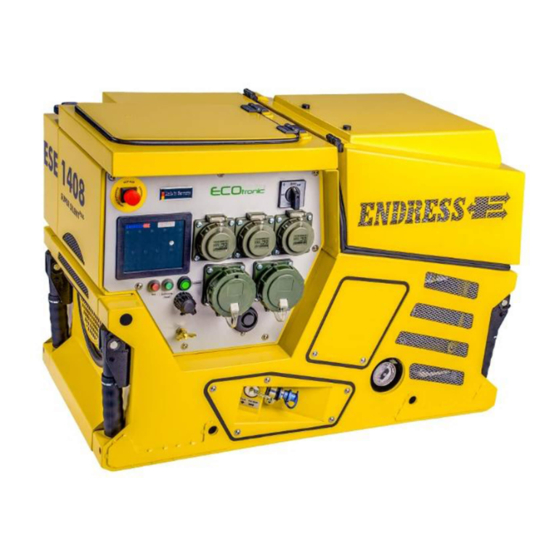 Endress ESE 1408 DGB ES DIN Operating Instructions Manual