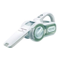 Black & Decker Dustbuster V3605G Manual