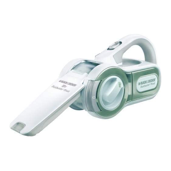 Black & Decker Dustbuster Series Manual