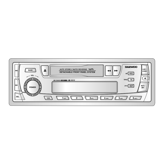 Daewoo AKR-0108 Series Service Manual