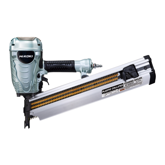 HIKOKI NR 90AD (S1) Handling Instructions Manual