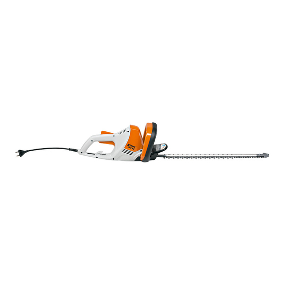 Stihl HSE 52 Instruction Manual
