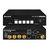 Marshall Amplification VMV-402-SH User Manual