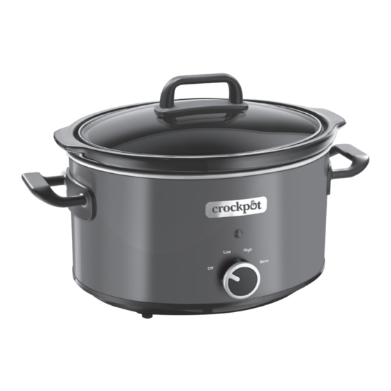Crockpot SCV400RD Instruction Manual