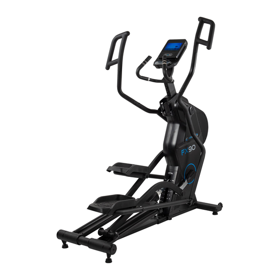 CARDIOSTRONG FX90 Touch Assembly And Operating Instructions Manual