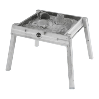Plum Build and Splash Wooden Sand and Water Table Assembly Instructions Manual
