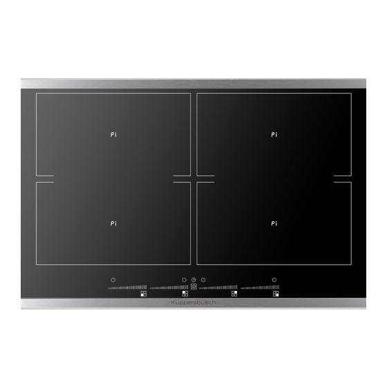 Kuppersbusch EKI8940 1 Series Instructions For Use And Installation