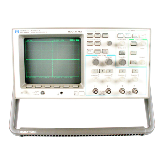 HP 54601 Programmer's Manual