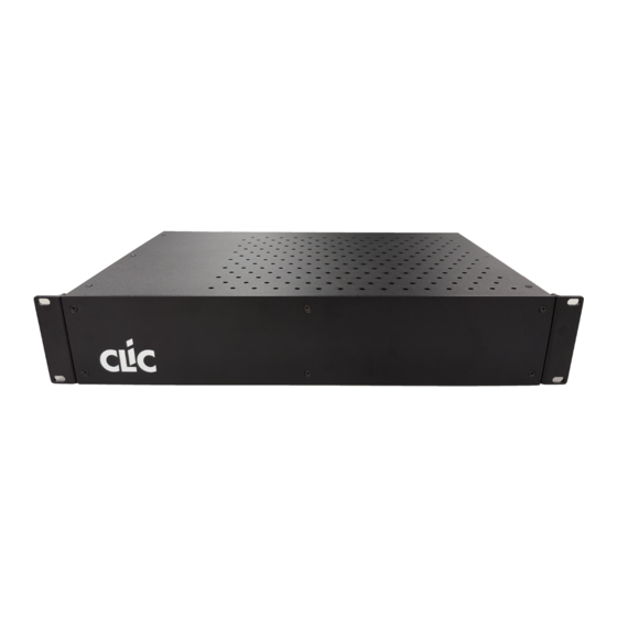 Cardinal CLiC HC-198 Installation Manual