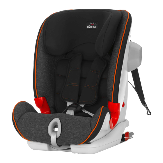 Britax ADVANSAFIX II User Instructions