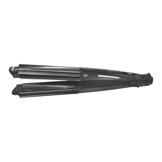 VS Sassoon VSLE330A Instruction Booklet