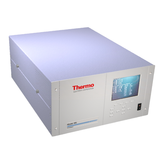 Thermo 48i Instruction Manual