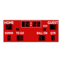 VARSITY Scoreboards VSBX-742 Operating Instructions Manual