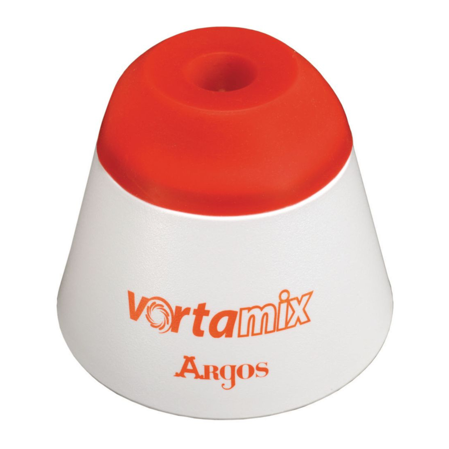 Argos Vortamix Operator's Manual