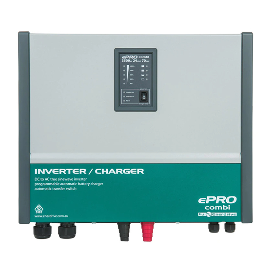 Enerdrive eePRO combi Installation Manual