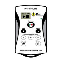 Turning Technologies presentercard Quick Start Manual