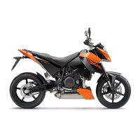 KTM 690 DUKE USA Packaging 4 2008 Setup Instructions