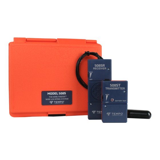 Tempo Communications 508S Manual