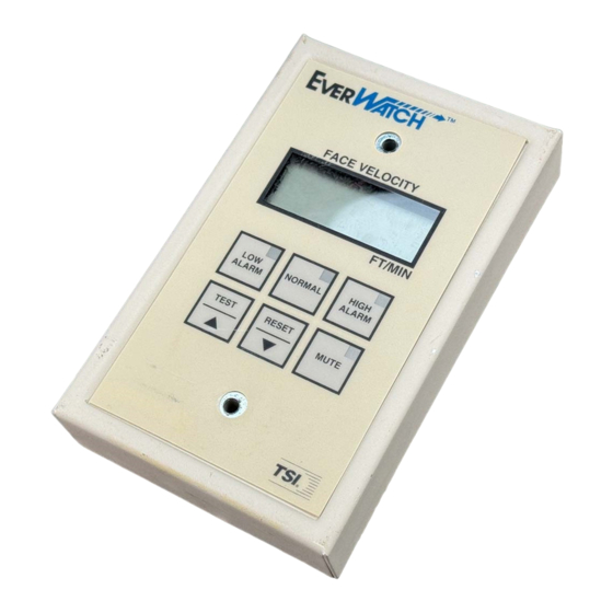 TSI Instruments EVERWATCH 8610 Operation And Service Manual