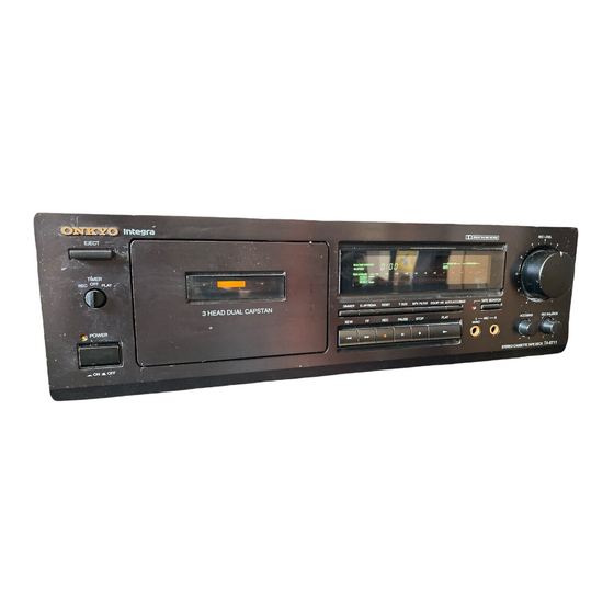 Onkyo TA-6711 Instruction Manual