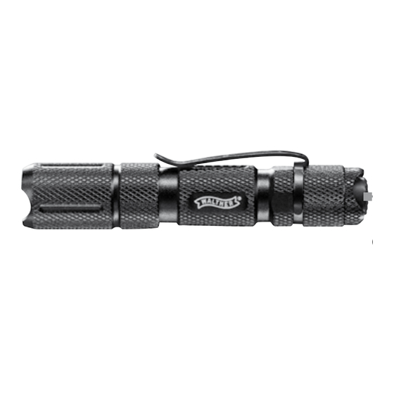 Walther Slim line Series Operating Instructions