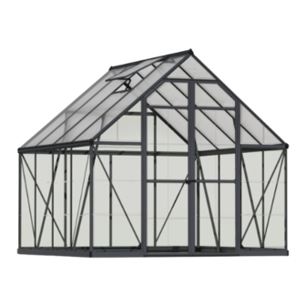 Palram CANOPIA BALANCE 8x8 / 2.4x2.4 How To Assemble