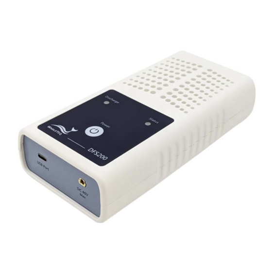 WHALETEQ DFS200 User Manual
