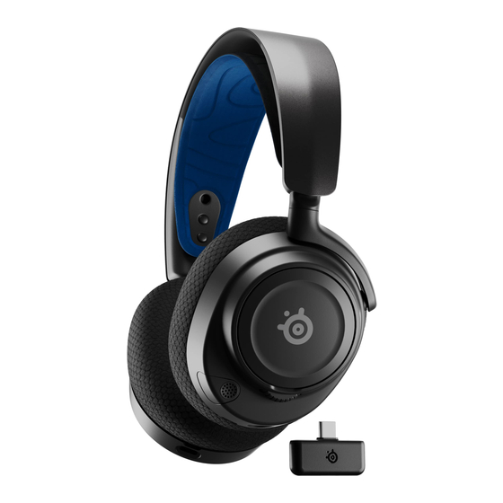 SteelSeries ARCTIS NOVA 7P WIRELESS Product Information Manual