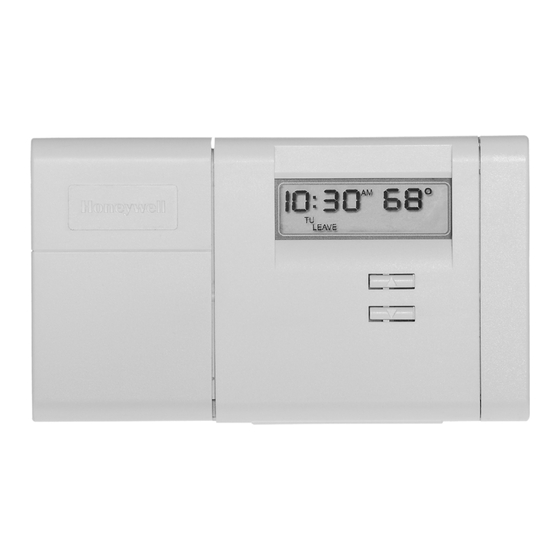 Honeywell CT3300 Installation And Programming Instructions