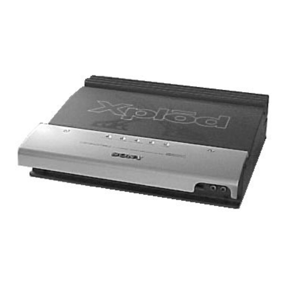 Sony XM-7527 X-Plod Service Manual
