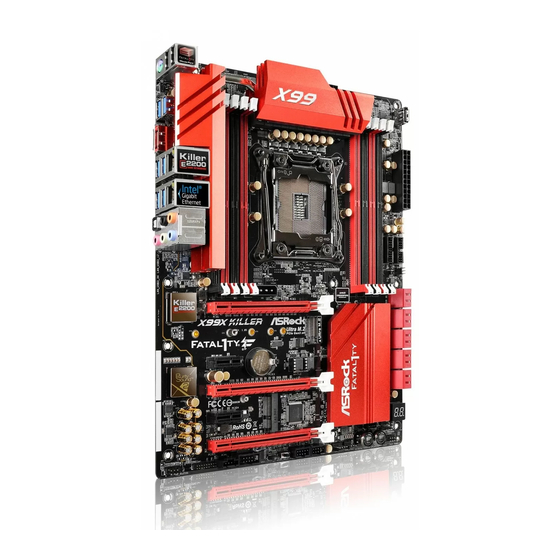 ASROCK Fatal1ty X99 Professional Series User Manual