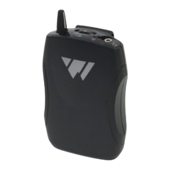 Williams Sound R863 Instructions For Use And Care Manual