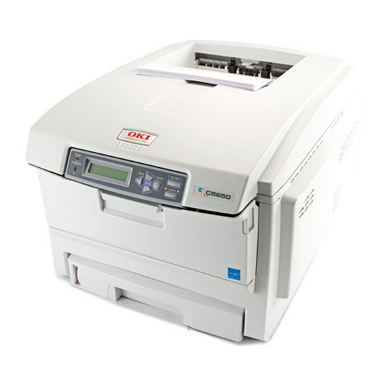 Oki C5650dn User Manual