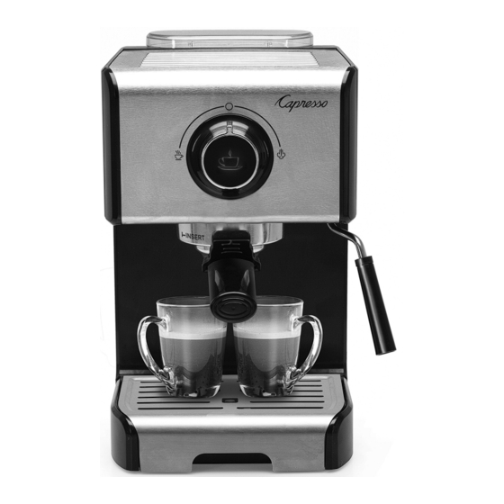 Capresso EC300 123.05 Instruction Manual