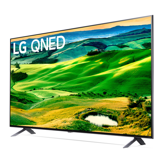 LG 55QNED80UQA Owner's Manual