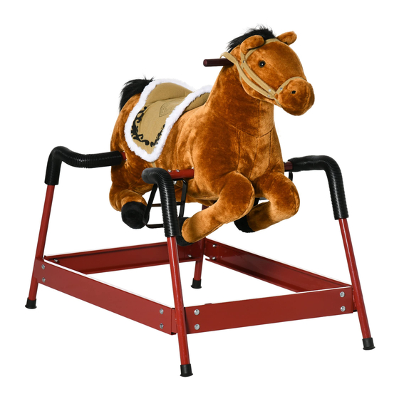 QABA SPRING ROCKING HORSE ASSEMBLY LNSTRUCTIONS Pdf Download | ManualsLib