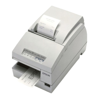 Epson TM-U675 User Manual