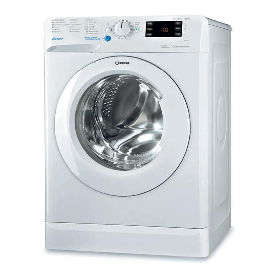 Indesit BWE 91283 Instructions For Use Manual