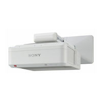 Sony VPL-SW526 Manual