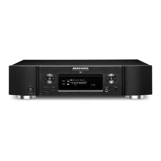 Marantz NA8005 Service Manual