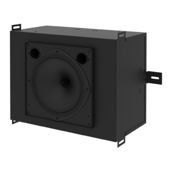 Tannoy CMS 1201DC Operation Manual